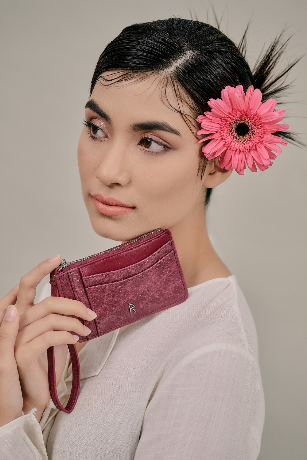 Jimoo Wallet in Wine