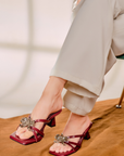 Orked Heels in Wine