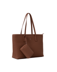 Jiro Tote Bag in Wood Brown
