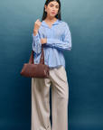 Pitta Bag in Wood Brown