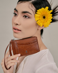 Jimoo Wallet in Wood Brown