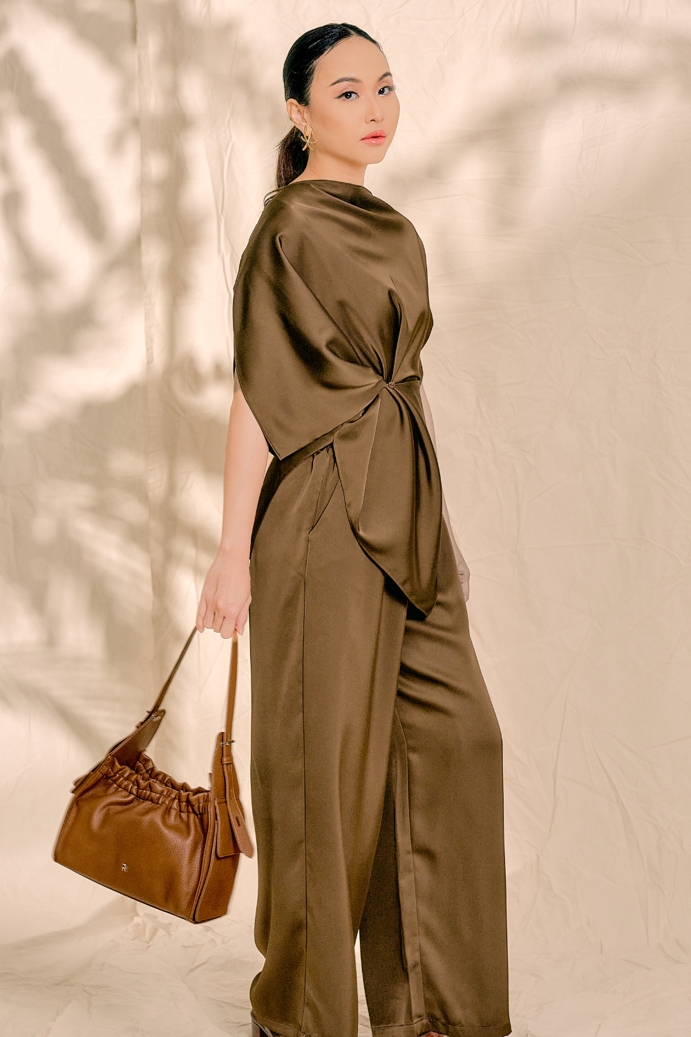 Olma Bag in Wood Brown