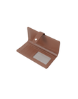 Rimo Long Wallet in Wood Brown