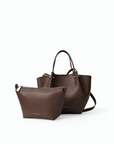 Tikka Tote Bag in Dark Brown