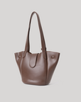 Rikka Tote Bag in Dark Coco