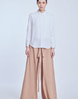 Wrapped Palazzo In Sugar Brown