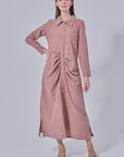 Aulia Long Top Dusty Brown