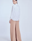 Wrapped Palazzo In Sugar Brown