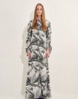 Rico Rinaldi Resort 2020 Dress in Monochrome Grey