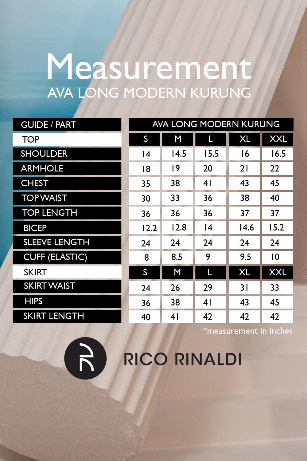 Ava Long Modern Kurung Summeraya in Brown